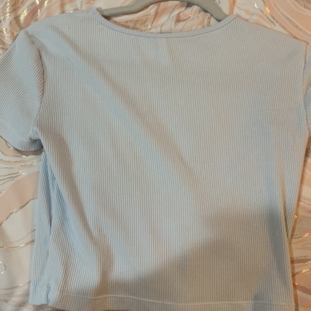Blue baby tee - Picture 2 of 3